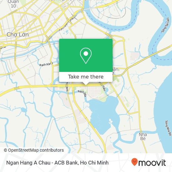 Ngan Hang A Chau - ACB Bank map