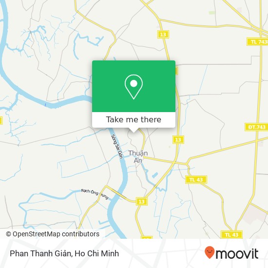 Phan Thanh Giản map