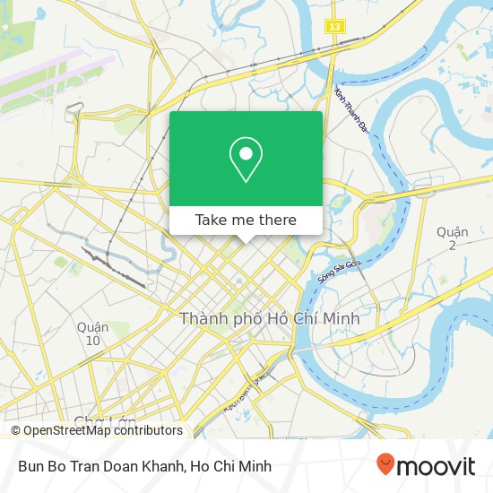Bun Bo Tran Doan Khanh map