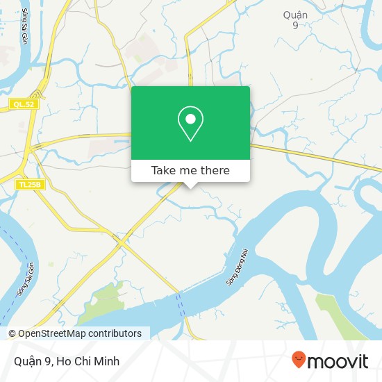 Quận 9 map