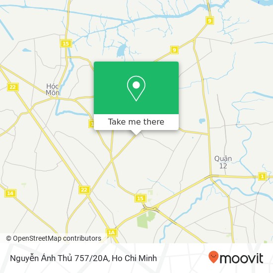 Nguyễn Ảnh Thủ 757/20A map