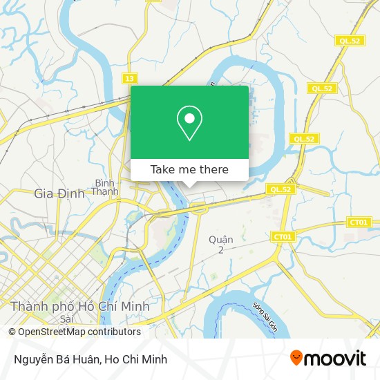 Nguyễn Bá Huân map