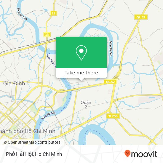 Phở Hải Hội map