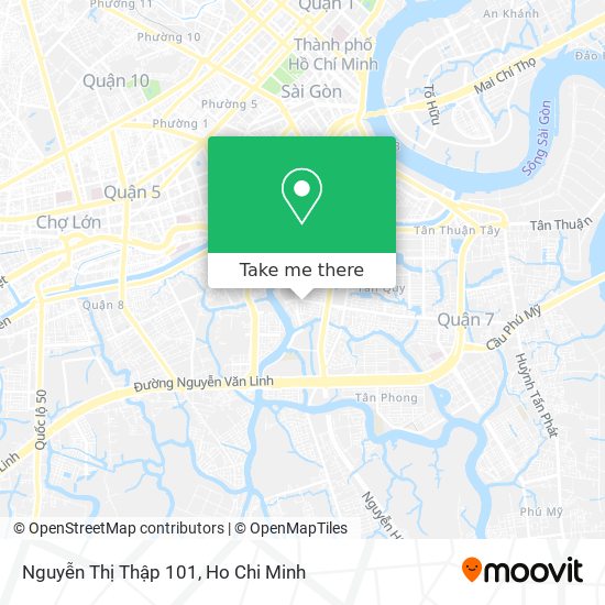 Nguyễn Thị Thập 101 map