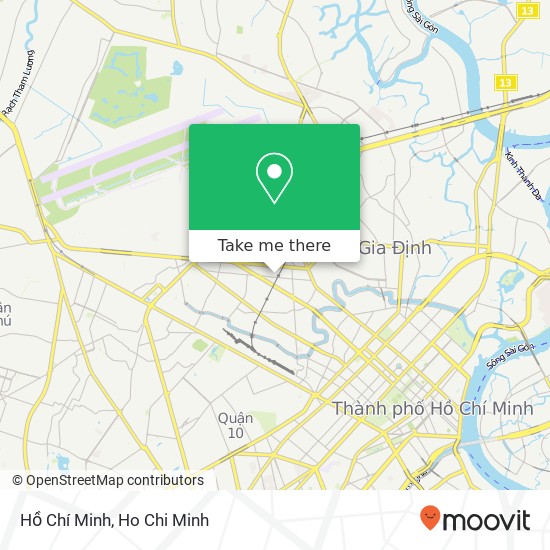 Hồ Chí Minh map