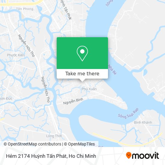 Hẻm 2174 Huỳnh Tấn Phát map