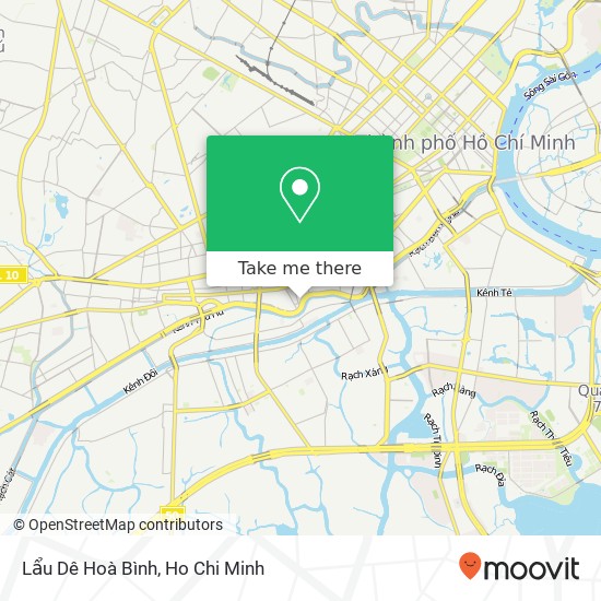 Lẩu Dê Hoà Bình map