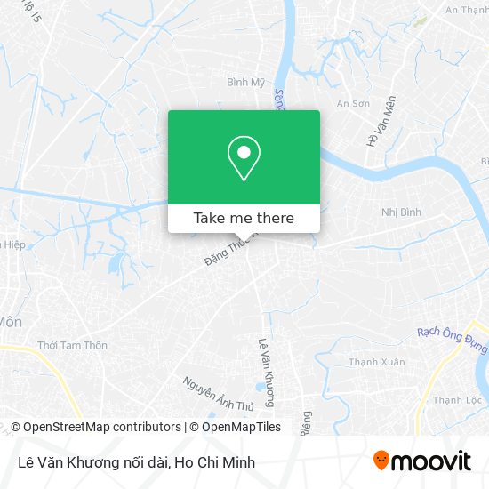 Lê Văn Khương nối dài map