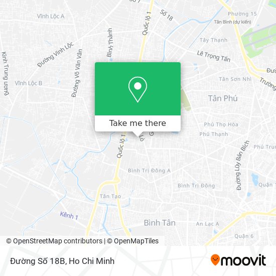 Đường Số 18B map