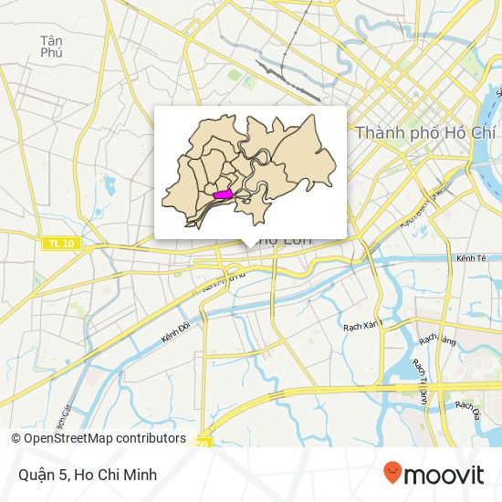 Quận 5 map