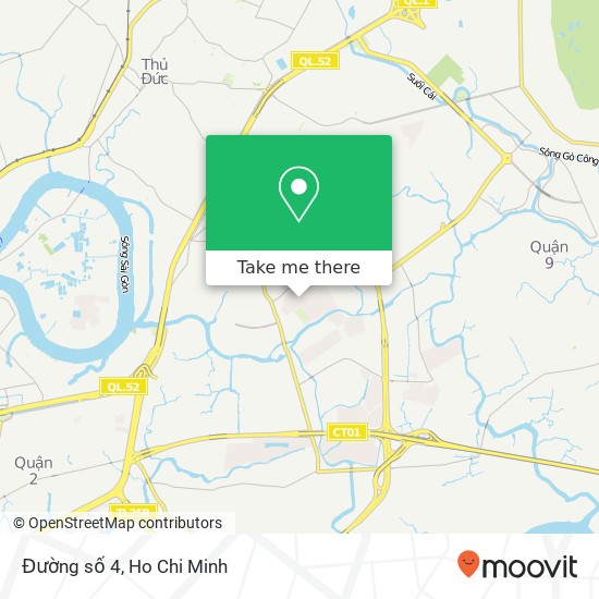 Đường số 4 map