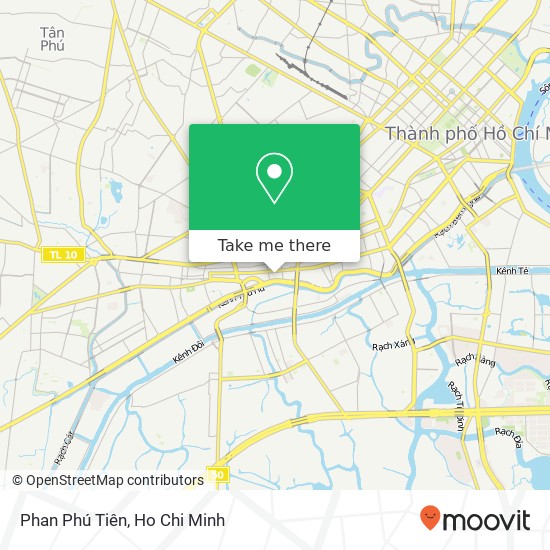 Phan Phú Tiên map