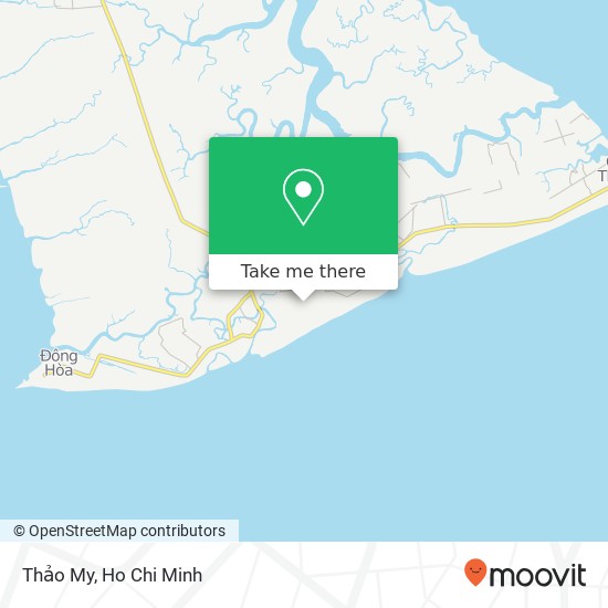 Thảo My, ĐƯỜNG Thanh Thới Huyện Cần Giờ, Thành Phố Hồ Chí Minh map