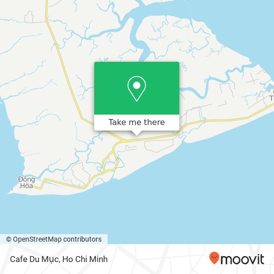 Cafe Du Mục, ĐƯỜNG Thạnh Thới Huyện Cần Giờ, Thành Phố Hồ Chí Minh map