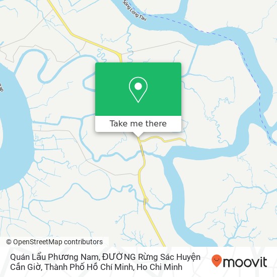 Quán Lẩu Phương Nam, ĐƯỜNG Rừng Sác Huyện Cần Giờ, Thành Phố Hồ Chí Minh map