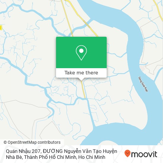 Quán Nhậu 207, ĐƯỜNG Nguyễn Văn Tạo Huyện Nhà Bè, Thành Phố Hồ Chí Minh map