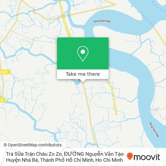 Trà Sữa Trân Châu Zo Zo, ĐƯỜNG Nguyễn Văn Tạo Huyện Nhà Bè, Thành Phố Hồ Chí Minh map