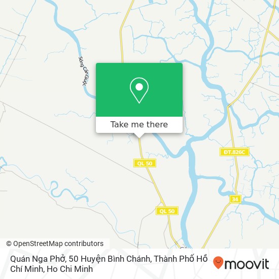 Quán Nga Phở, 50 Huyện Bình Chánh, Thành Phố Hồ Chí Minh map