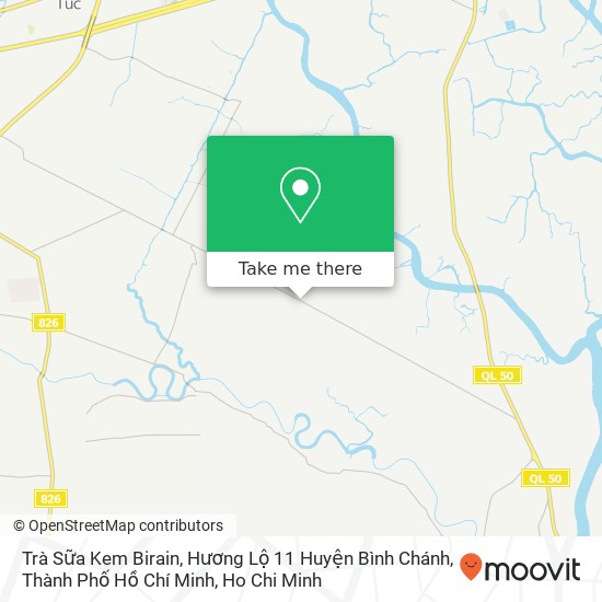Trà Sữa Kem Birain, Hương Lộ 11 Huyện Bình Chánh, Thành Phố Hồ Chí Minh map