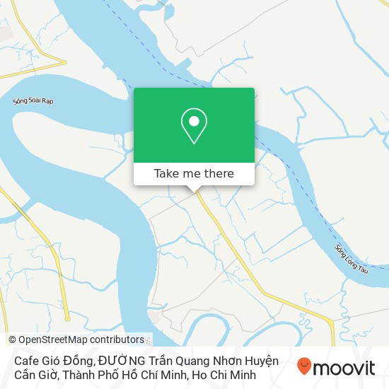 Cafe Gió Đồng, ĐƯỜNG Trần Quang Nhơn Huyện Cần Giờ, Thành Phố Hồ Chí Minh map