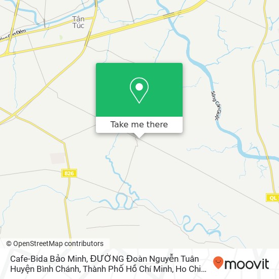 Cafe-Bida Bảo Minh, ĐƯỜNG Đoàn Nguyễn Tuân Huyện Bình Chánh, Thành Phố Hồ Chí Minh map