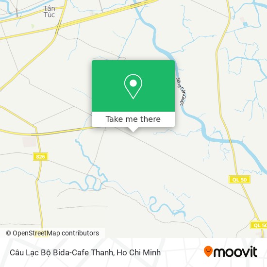 Câu Lạc Bộ Bida-Cafe Thanh map
