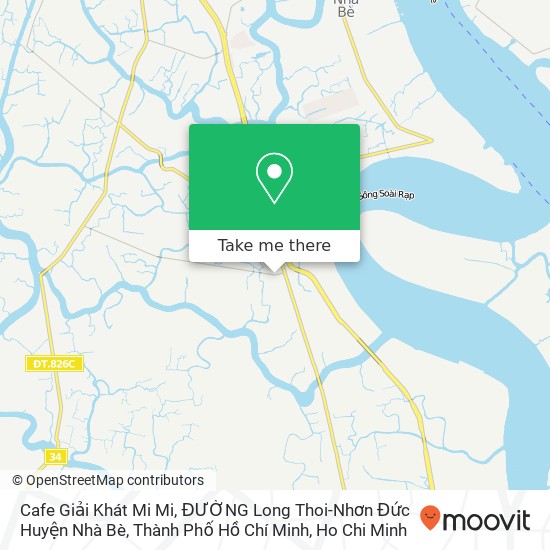 Cafe Giải Khát Mi Mi, ĐƯỜNG Long Thoi-Nhơn Đức Huyện Nhà Bè, Thành Phố Hồ Chí Minh map