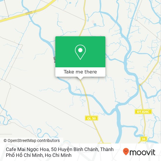 Cafe Mai Ngọc Hoa, 50 Huyện Bình Chánh, Thành Phố Hồ Chí Minh map