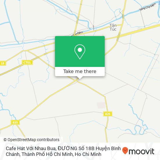 Cafe Hát Với Nhau Bua, ĐƯỜNG Số 18B Huyện Bình Chánh, Thành Phố Hồ Chí Minh map