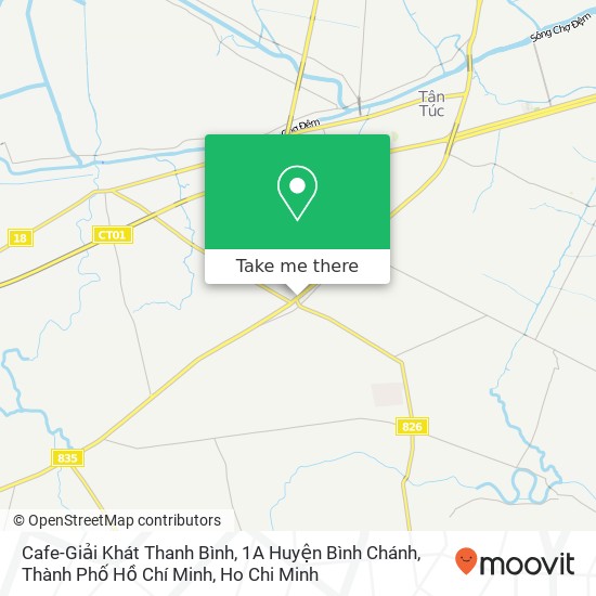 Cafe-Giải Khát Thanh Bình, 1A Huyện Bình Chánh, Thành Phố Hồ Chí Minh map