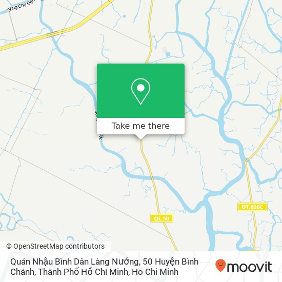 Quán Nhậu Bình Dân Làng Nướng, 50 Huyện Bình Chánh, Thành Phố Hồ Chí Minh map