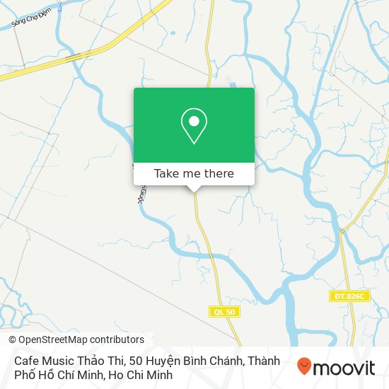 Cafe Music Thảo Thi, 50 Huyện Bình Chánh, Thành Phố Hồ Chí Minh map