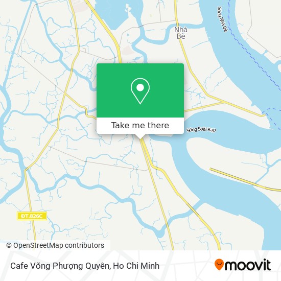 Cafe Võng Phượng Quyên map