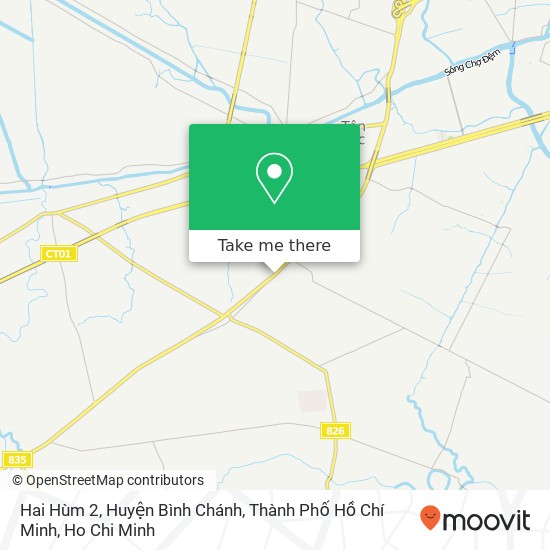 Hai Hùm 2, Huyện Bình Chánh, Thành Phố Hồ Chí Minh map