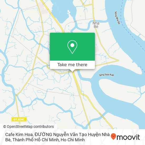 Cafe Kim Hoa, ĐƯỜNG Nguyễn Văn Tạo Huyện Nhà Bè, Thành Phố Hồ Chí Minh map