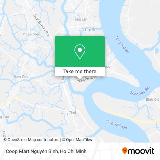 Coop Mart Nguyễn Bình map