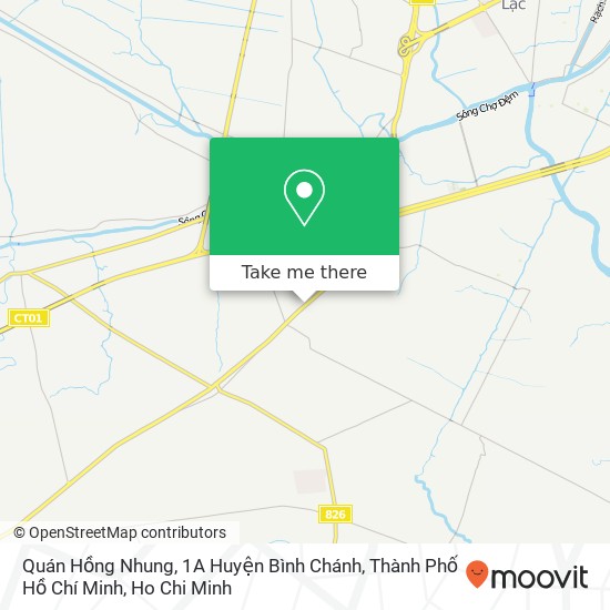 Quán Hồng Nhung, 1A Huyện Bình Chánh, Thành Phố Hồ Chí Minh map