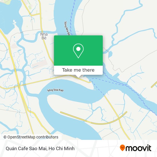 Quán Cafe Sao Mai map