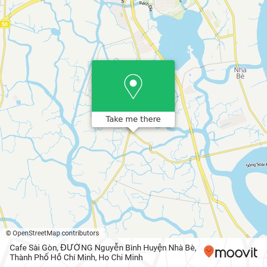 Cafe Sài Gòn, ĐƯỜNG Nguyễn Bình Huyện Nhà Bè, Thành Phố Hồ Chí Minh map