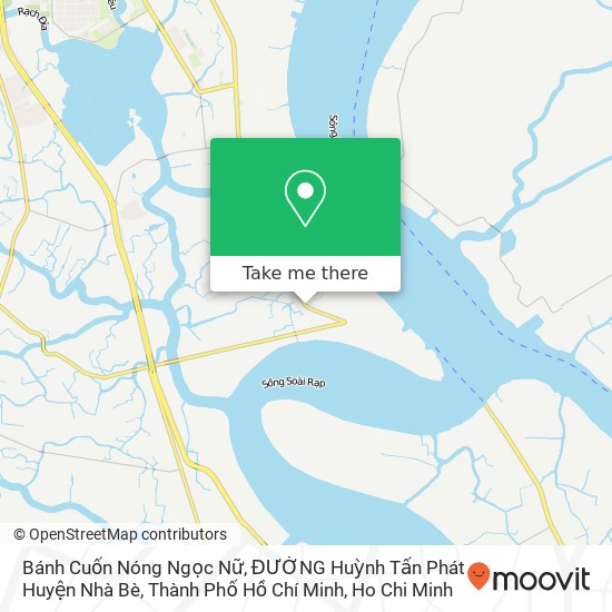 Bánh Cuốn Nóng Ngọc Nữ, ĐƯỜNG Huỳnh Tấn Phát Huyện Nhà Bè, Thành Phố Hồ Chí Minh map