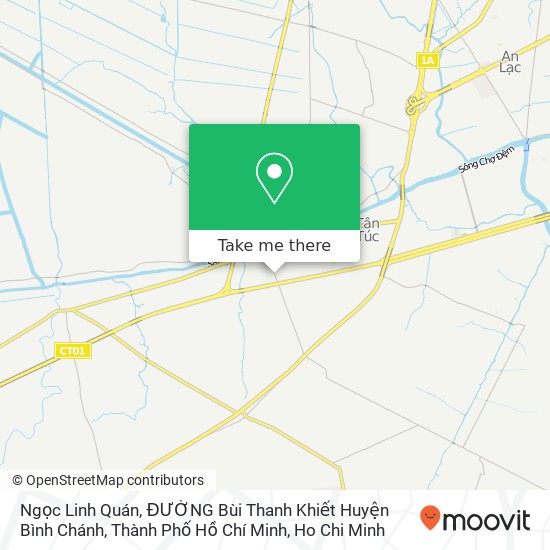 Ngọc Linh Quán, ĐƯỜNG Bùi Thanh Khiết Huyện Bình Chánh, Thành Phố Hồ Chí Minh map