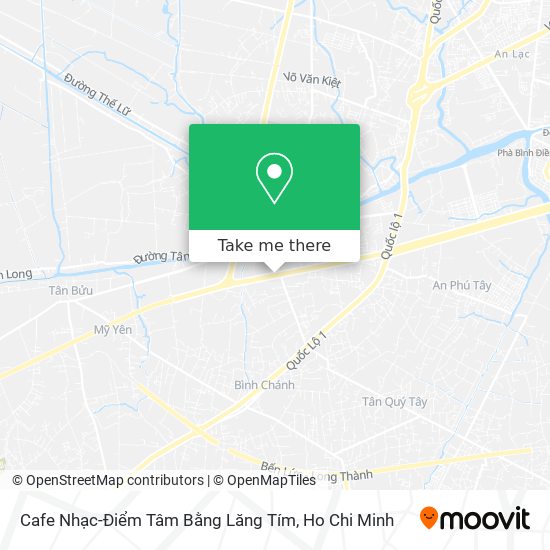 Cafe Nhạc-Điểm Tâm Bằng Lăng Tím map