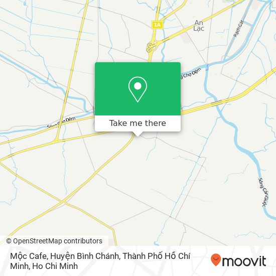 Mộc Cafe, Huyện Bình Chánh, Thành Phố Hồ Chí Minh map