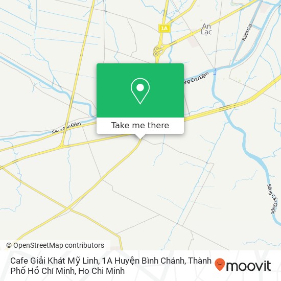 Cafe Giải Khát Mỹ Linh, 1A Huyện Bình Chánh, Thành Phố Hồ Chí Minh map