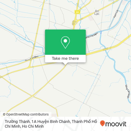 Trường Thành, 1A Huyện Bình Chánh, Thành Phố Hồ Chí Minh map