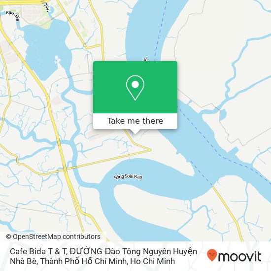 Cafe Bida T & T, ĐƯỜNG Đào Tông Nguyên Huyện Nhà Bè, Thành Phố Hồ Chí Minh map