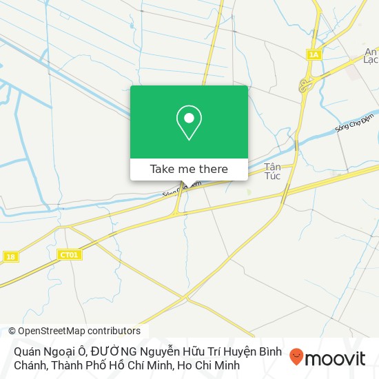 Quán Ngoại Ô, ĐƯỜNG Nguyễn Hữu Trí Huyện Bình Chánh, Thành Phố Hồ Chí Minh map