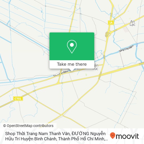 Shop Thời Trang Nam Thanh Vân, ĐƯỜNG Nguyễn Hữu Trí Huyện Bình Chánh, Thành Phố Hồ Chí Minh map