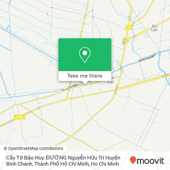 Cầy Tơ Bảo Huy, ĐƯỜNG Nguyễn Hữu Trí Huyện Bình Chánh, Thành Phố Hồ Chí Minh map