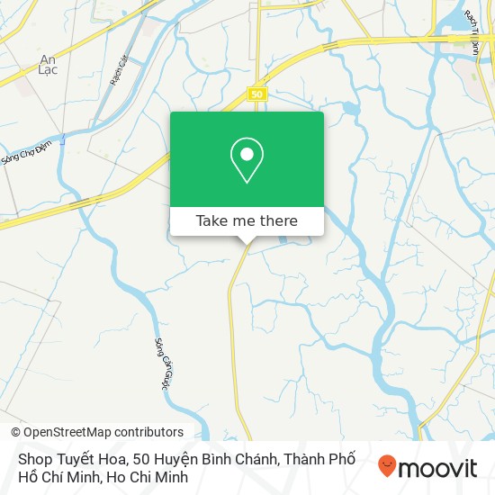 Shop Tuyết Hoa, 50 Huyện Bình Chánh, Thành Phố Hồ Chí Minh map